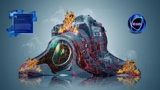 Camera fire with photoshop Tutorial