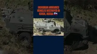 OTAN armoured vehicles destr0yed in kursk 