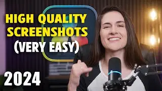 How to Take a Screenshot (Grab a Still) in DaVinci Resolve 2024! (VERY EASY)