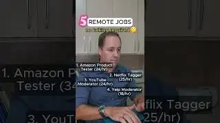 5 Remote Jobs [No Talking Required] 🔥#affiliatemarketing 🔥#makemoneyonline 🔥#sidehustles