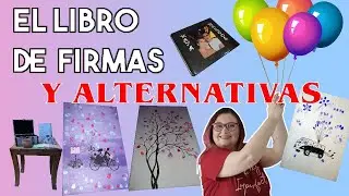 LIBRO de Firmas para boda y sus alternativas