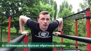 Тренировка рук (ЧАСТЬ 2): плечи, трицепс, бицепс | WORKOUT