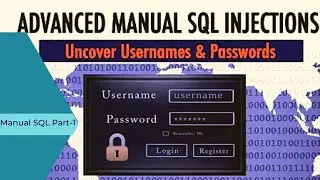 Manual SQL injection guide || part-1 || SQL injection live practical demo || SQL with security Spot