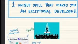 1 unique skill that  makes you an exceptional developer