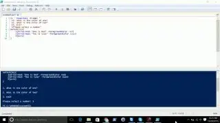 Powershell Menu Creation