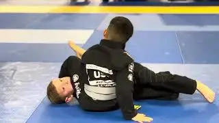 Inverted Armbar at Pan Kids BJJ