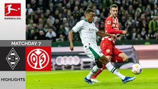 Borussia M'gladbach - FSV Mainz | 2-2 | Höhepunkte | Bundesliga 2023-24 | Gladbach Mainz