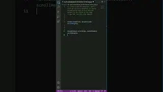 javascript - Scroll Automatically to the Bottom of the Page