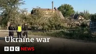 Children injured in deadly Russian attack on Ukraine | BBC News