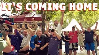 England Fans in Berlin 33 Hours before EURO Final 2024