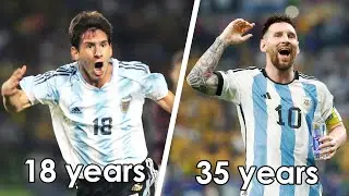 Lionel Messi - Best Goal At Every Age 18-35 - Argentina