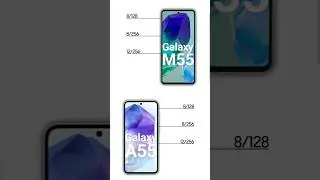 Galaxy M55 5G Vs A55 5G - Price Comparison