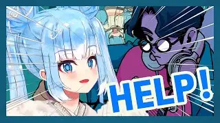 【Hololive ID】Kobo and natori (なとり) singing HELP!  on stream