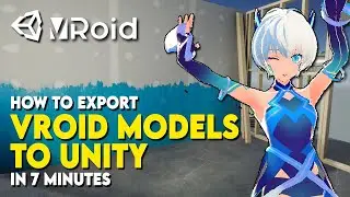 How to Export VRoid Studio Models to Unity in 7 Minutes or Less (3D/URP)