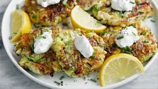 Chicken Zucchini Fritters