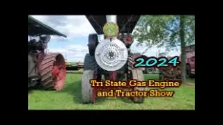 2024 TRI STATE GAS ENGINE and TRACTOR SHOW steam engine unload