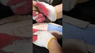 Process of Making Handmade Women's Shoes by Skilled Korean Shoemaker.