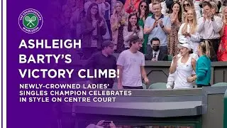 2021 Champion Ashleigh Barty's Victory Climb | Wimbledon 2021