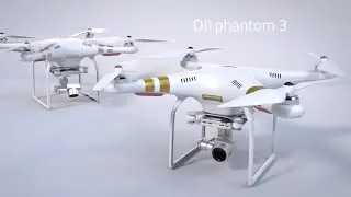 DJI Phantom 3 - 3D model [$]