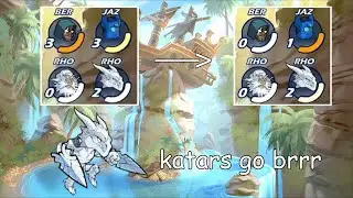 when you're really feeling the katars