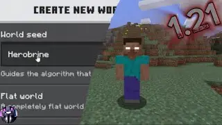 Do not join the “Herobrine” Seed in Minecraft 1.21! 😱