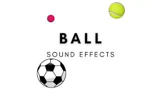 Ball Bouncing Sound Effect (Soccer Ball, Tennis Ball, Golf Ball)