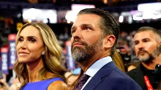 Donald Trump Jr in tears as wounded but defiant father appears at RNC