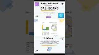 Product Performance Dashboard in Excel  #exceltips  #dashboard #charts #visualization