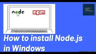 How to install node js in Windows 2024