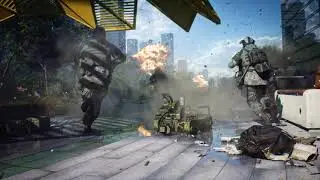 Battlefield 2042 Reveal Trailer Audio Redesign - Robodog - Cameron Gillies