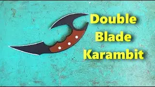 Как сделать Double Blade Karambit из картона