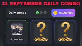 21 SEPTEMBER HAMSTER KOMBAT DAILY COMBO CARDS TODAY