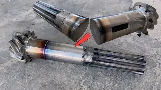 How to Broken Tractor Broken Pinion Rebuild | Broken Pinion Repair a Amazing Video for Workshop