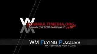 WM Flying Puzzles - Free Transitions for Final Cut Pro X