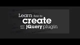 How to Create JQuery Plugin From Scratch