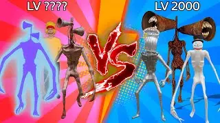 Team Siren Head VS Siren Head level up boss VS Human Hulk #21