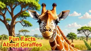 Learn About Giraffe For Pre Schools Kids | Giraffes video for kids