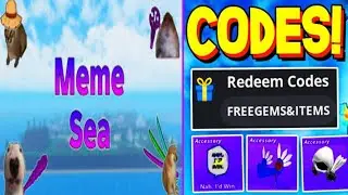 NEW Codes All Working Codes in Meme Sea 2024!