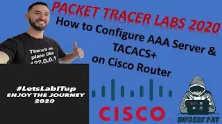 How to configure AAA Server and TACACS+ on a Cisco router in Cisco Packet Tracer - 2020