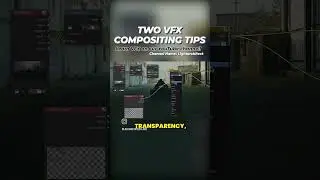 🎯VFX QuickTip: Experimenting with Blend Modes for better integration  #blender3d #vfx #aftereffects