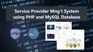 Service Provider Management System using PHP and MySQL DEMO