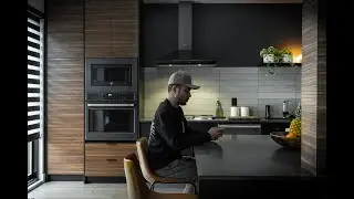 Our Modern Black Kitchen Remodel & Design (Smart Home Kitchen)