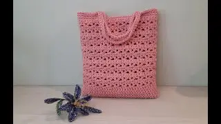 Очаровательная сумочка для лета крючком. ДЛЯ НАЧИНАЮЩИХ. Crochet for beginners