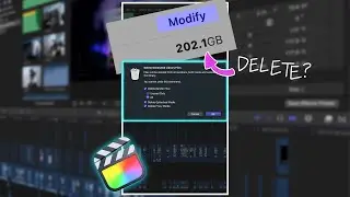 Stop Final Cut Pro From Taking Up So Much Space In 20 Seconds
