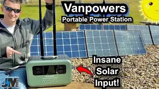 The Fastest Solar Power station ~ Vanpowers Super Power Pro Review