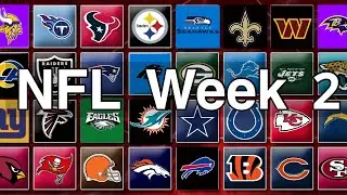 NFL Football Week 2 Predictions 2023