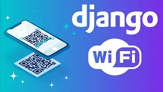 Django wifi QR code generator | Connect to wifi by scanning the code