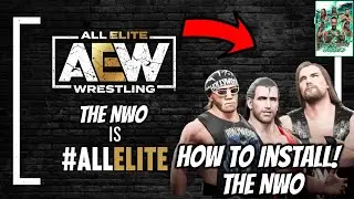 HOW TO GET THE NWO IN AEW: Fight Forever | Mod Tutorial