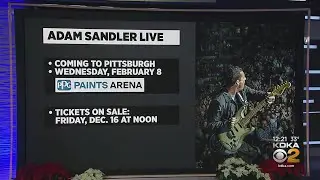 Adam Sandler bringing tour to Pittsburgh