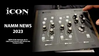 ICON NAMM NEWS 2023 - ICON HARRISON 32CI USB Audio Interface